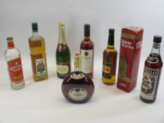 ALCOHOL - Robbie 54 Jamaican Rum, Oldesloer, other continental bottles, ETC