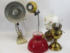 PIFCO VINTAGE INFRARED LAMP, other lamps and oil lamps, ETC