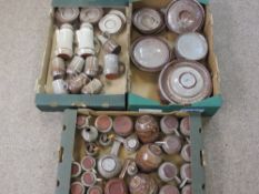 CREIGIAU POTTERY TABLEWARE - approximately 70 pieces