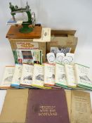 BOOKS, EPHEMERA & MIXED COLLECTABLES to include a set of eight Wainwright Pictorial Guides, Anglesey