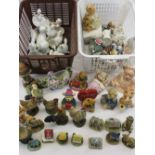 PENDELFIN & OTHER CABINET ORNAMENTS & MODELS, a large assortment