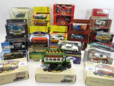 DIECAST VEHICLES - boxed, Corgi boxed, vintage buses, Days Gone By similar also Harrods models of