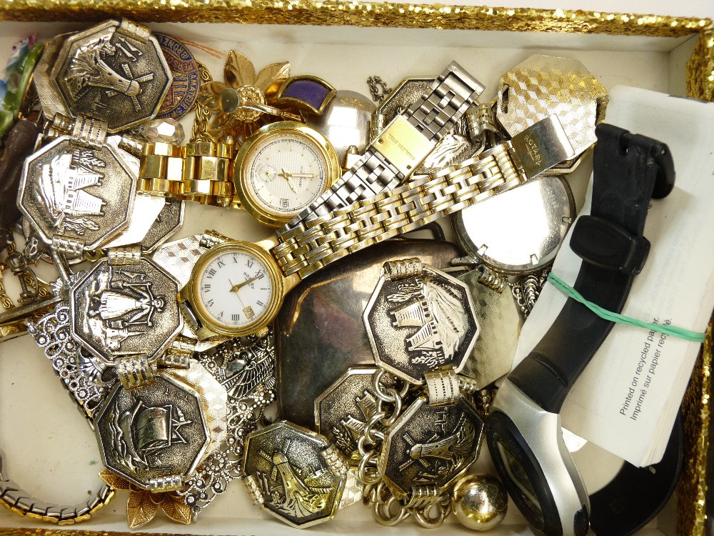 VINTAGE & LATER COSTUME JEWELLERY, Rotary and other wrist watches and other collectables - Image 2 of 4