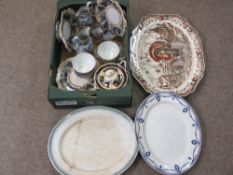 ASSORTED CABINET TEAWARE including Davenport and other, ETC