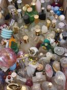 PERFUME & SCENT BOTTLES - a very large quantity