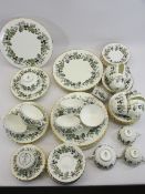 ROYAL WORCESTER LAVINIA TEA & DINNERWARE, approximately 55 pieces