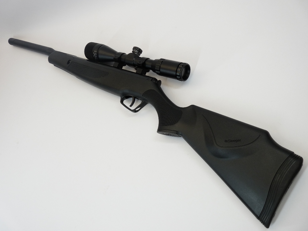 STOEGER MODERN .22 CALIBRE AIR RIFLE - with 3-9 x 4TAO sight, all in black