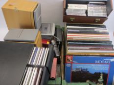 LP RECORDS - mainly classical, also, a good quantity of similar genre CDs and a micro music