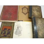 BOOKS - antique volumes 'Gallery of Engravings', Folio Society edition of 'Louisa M Scott's Little