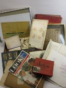 EPHEMERA & COLLECTABLES to include Brooke Bond tea cards, boxed vintage stationery, jigsaw, also,