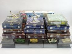 AVIATION ARCHIVE BY CORGI CLASSICS, BOXED MODELS (12), Air Fix RAF 90th Anniversary Collection, and,