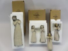 WILLOW TREE ORNAMENTS (5) - some boxed