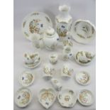 AYNSLEY COTTAGE GARDEN TEA & DISPLAY WARE - approximately 25 pieces