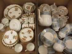 TEAWARE - Sutherland, approximately 35 pieces and other Staffordshire teaware