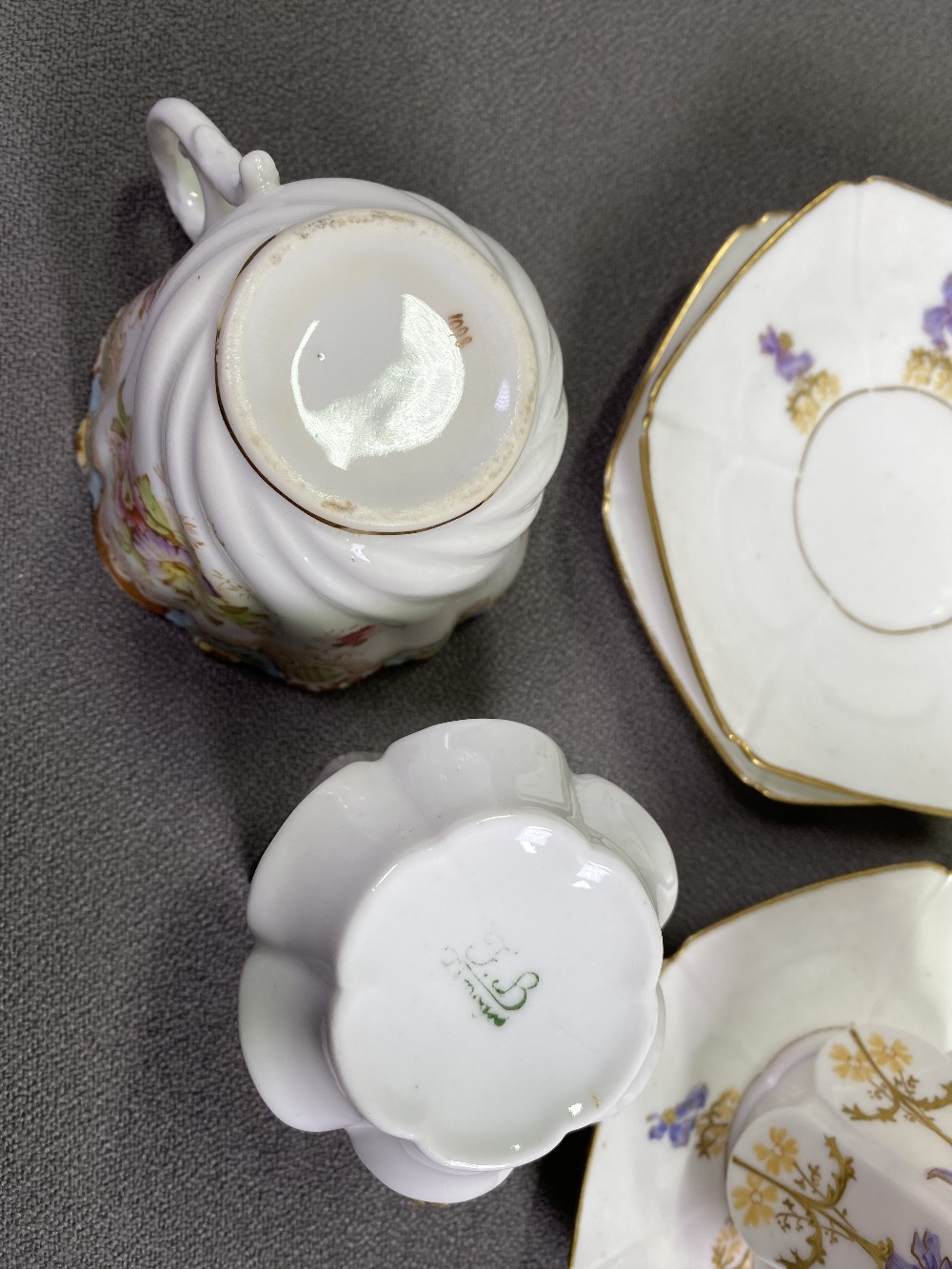 S.C.C STAFFORDSHIRE TEAWARE, nineteen pieces, also Limoges teaware, six pieces - Image 2 of 2