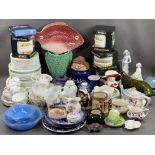 WEDGWOOD, COLCLOUGH and a very large assortment of other ornamental china, also Pyrex retro