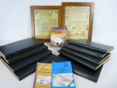 US NAVY HYDROGRAPHIC OFFICE BOOKS titled 'Tables of Computed Altitude & Azimuth', Volumes 1-9, the