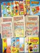 VINTAGE COMICS - 'Bullet' circa 1970s, approximately sixty issues and similar period 'Dandy' and '