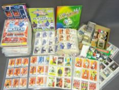 COLLECTOR'S CARDS - mainly football, fifteen plus sleeved albums containing many hundreds