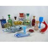 VICTORIAN MILK GLASS, Venetian overlay and other collectable glassware