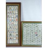 COLLECTOR'S CARDS within frames - 'Children of All Nations' for Franklin Davey & Co and '