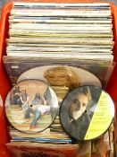 LP & 45rpm RECORDS - Elvis Presley, Queen, The Beatles, Megadeath, Iron Maiden picture disc ETC