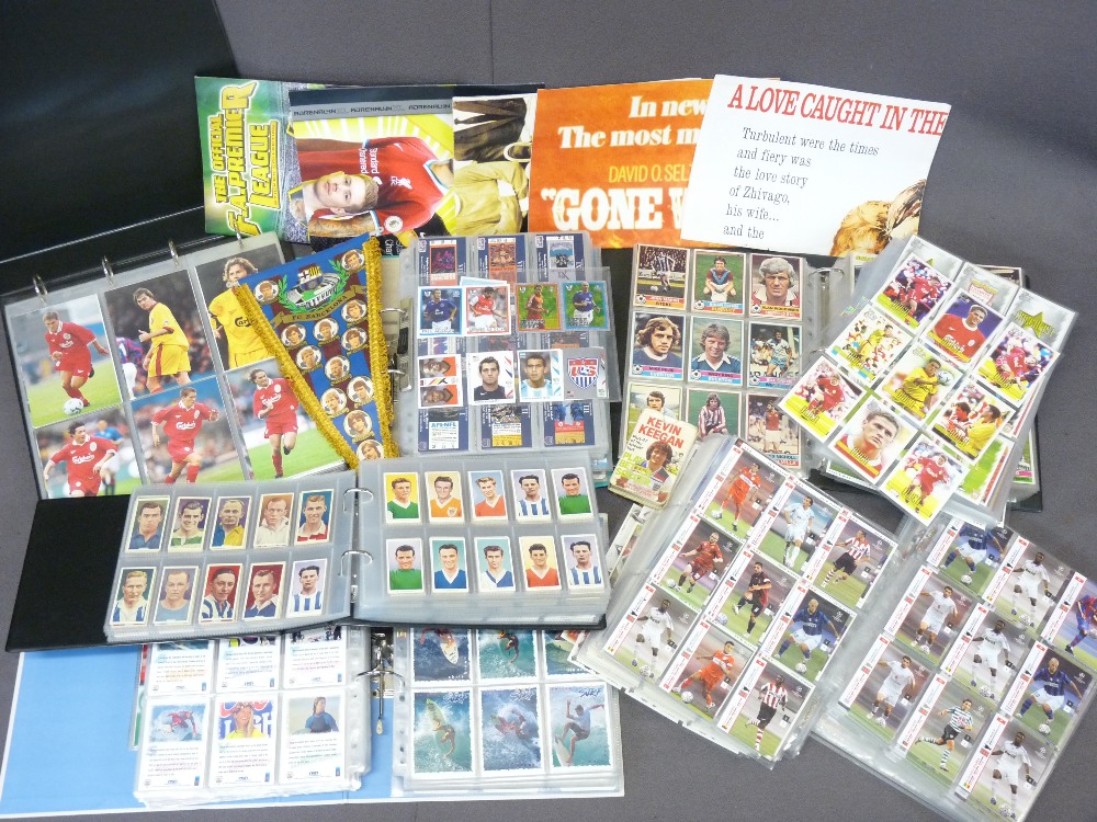 COLLECTOR'S CARDS - early and later football, motor racing, surfing and other sports, a large