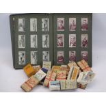 CIGARETTE CARDS COLLECTION including quantities in original cigarette boxes