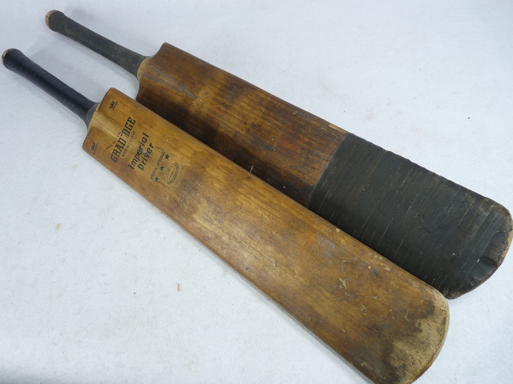 CRICKET BATS (2) - Early 20th Century, one Gradidge Imperial driver Extra Special 3 Star and - Image 2 of 3