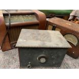 VINTAGE VALVE RADIOS (3) - Marconi model no. T19A, an unmarked wooden cased model and His Master's