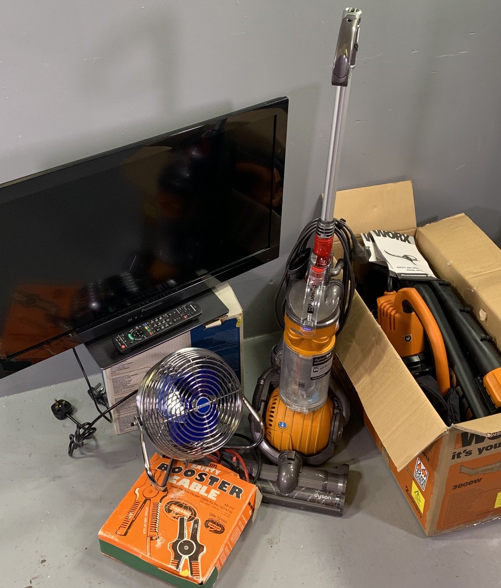 HOME ELECTRICS - Panasonic TX-L32 E30B LCD TV with remote control, Dyson ball vacuum cleaner,