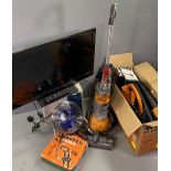 HOME ELECTRICS - Panasonic TX-L32 E30B LCD TV with remote control, Dyson ball vacuum cleaner,