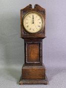 MODEL LONGCASE CLOCK - labelled 'X.L.', 48cms H