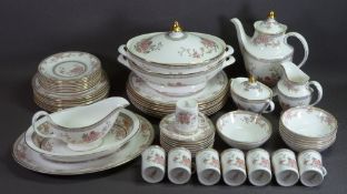 ROYAL DOULTON 'CANTON' TABLEWARE - approximately fifty pieces