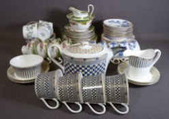 WEDGWOOD 'SAMURAI' TEAWARE, Tuscan 'Naples' and Royal Stafford ETC