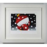 DOUG HYDE limited edition (91/395) giclee print on paper - entitled verso 'Winter Smiles', signed