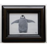 JONATHAN TRUSS limited edition (63/195) giclee print on canvasboard - entitled verso 'Cold Feet',