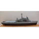 QUALITY LARGE SCALE SHIP MODEL OF HMS FEARLESS 'L10', Fearless-Class Landing Platform Docks (LPD)