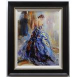 ANNA RAZUMOVSKAYA hand embellished limited edition (52/195) giclee on canvasboard - 'Story of Love