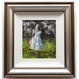 SHERREE VALENTINE DAINES embellished limited edition (112/195) giclee print canvas on board -