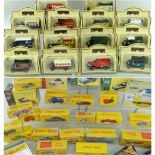 ATLAS EDITIONS DINKY DIECAST VEHICLES x 26, with tin of cards and facsimile booklet, together with