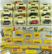 ATLAS EDITIONS DINKY DIECAST VEHICLES x 26, with tin of cards and facsimile booklet, together with