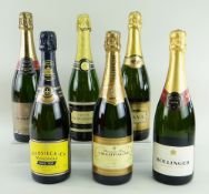 ASSORTED NON VINTAGE CHAMPAGNE & SPARKLING WINE, including Bollinger Heidsieck Monopole blue top,