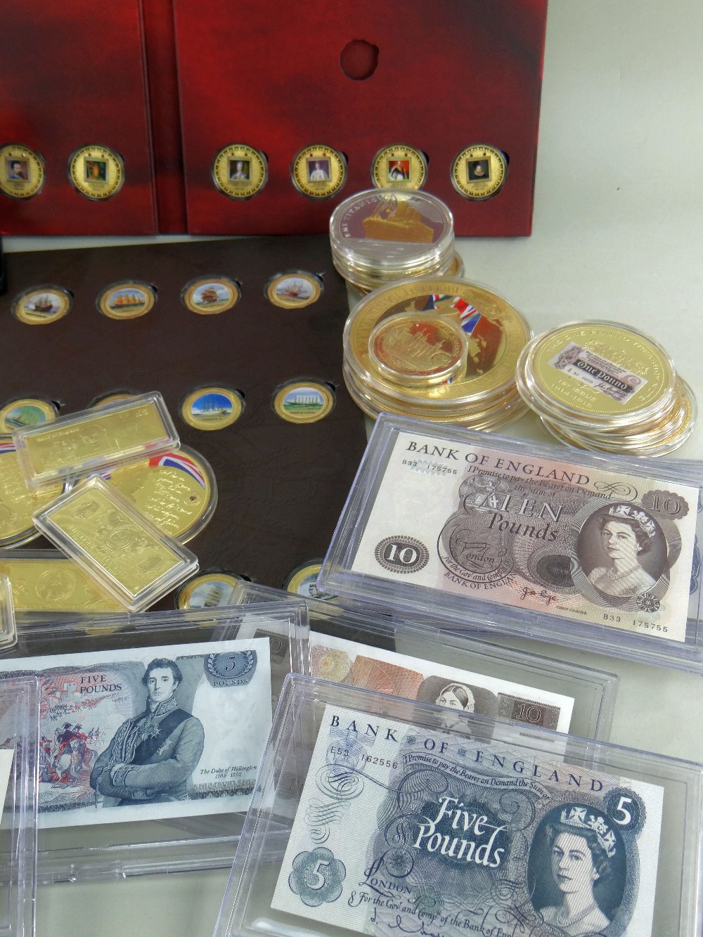 QUANTITY OF CASED COMMEMORATIVE COIN COLLECTIONS some part sets (see images) comprising Most - Image 2 of 3