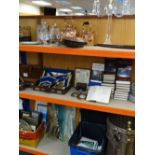 CHARITY LOT TO BENEFIT KIDNEY WALES: COLLECTION OF ASSORTED COLLECTABLES including antique copper,