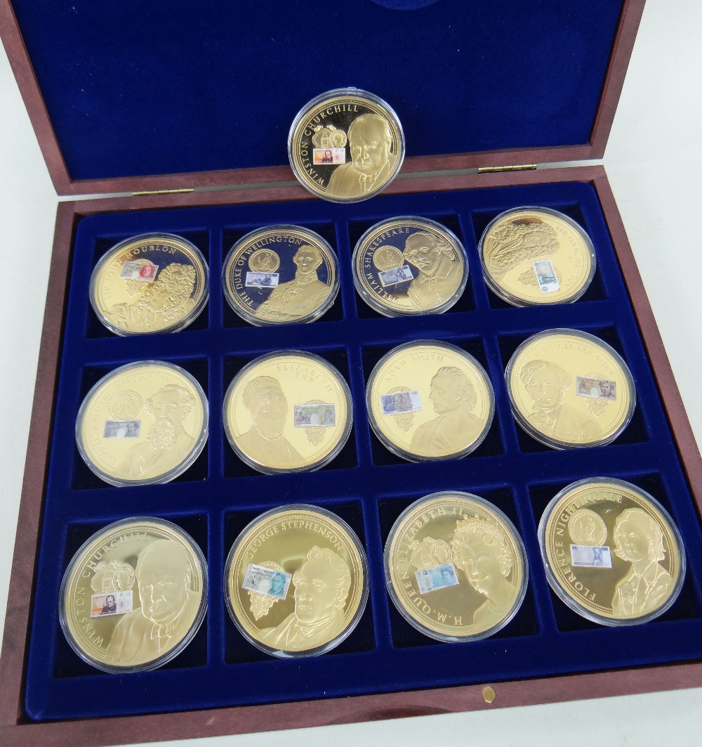 QUANTITY OF COMMEMORATIVE CASED COLLECTIONS comprising some complete and part sets (see images) - Image 6 of 8