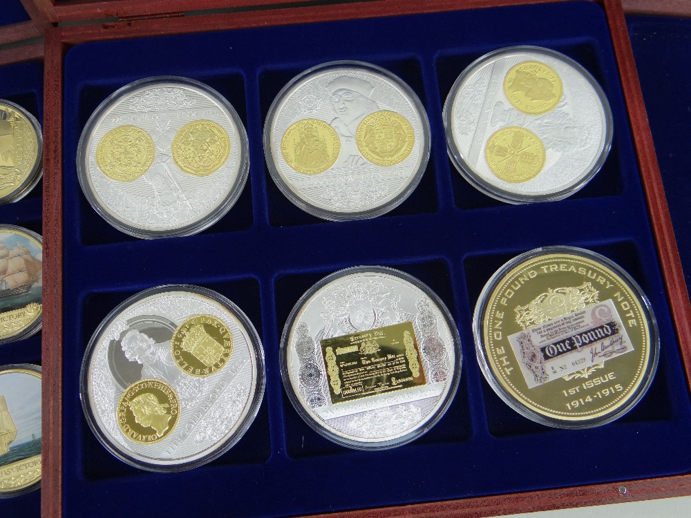 QUANTITY OF COMMEMORATIVE CASED COLLECTIONS comprising some complete and part sets (see images) - Image 4 of 8