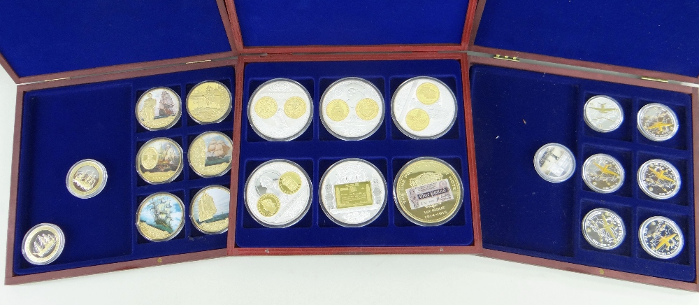 QUANTITY OF COMMEMORATIVE CASED COLLECTIONS comprising some complete and part sets (see images) - Image 3 of 8