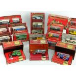 MATCHBOX DIECAST MODELS OF YESTERYEAR: seventeen 1980s maroon-boxed, including twelve limited/
