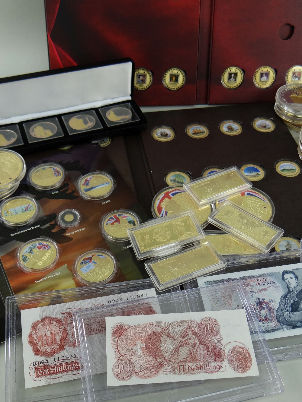 QUANTITY OF CASED COMMEMORATIVE COIN COLLECTIONS some part sets (see images) comprising Most - Image 3 of 3